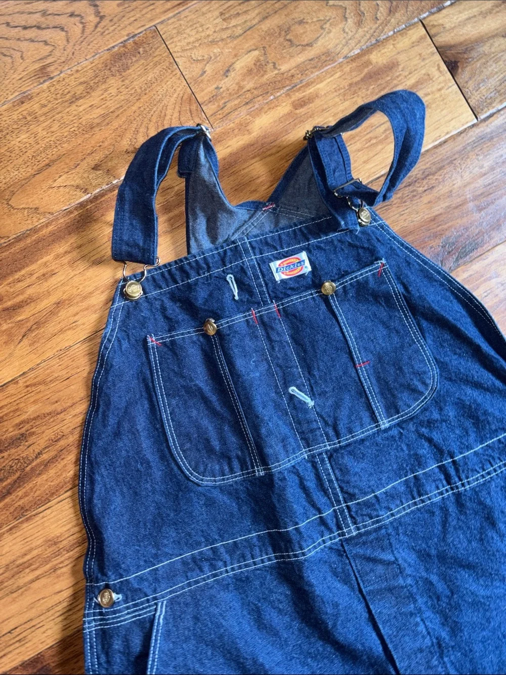 Dickies Denim Blue Work Overalls